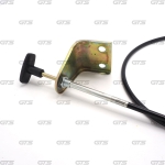 สายดึงฝากระโปรง 1 เส้น สีดำ สำหรับ Datsun/Nissan FAIRLADY 240Z 260Z 240Z 260Z Z432 ปี 1970-1978